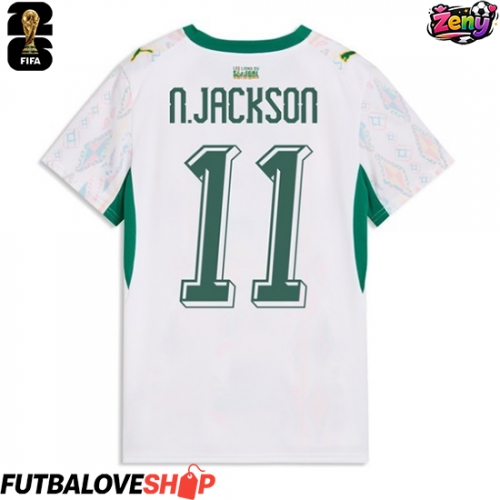 Dres Senegal Nicolas Jackson #11 Domáci pre Ženy MS 2026 Krátky Rukáv